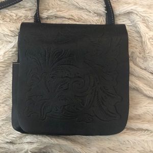 Patricia nash black crossbody bag